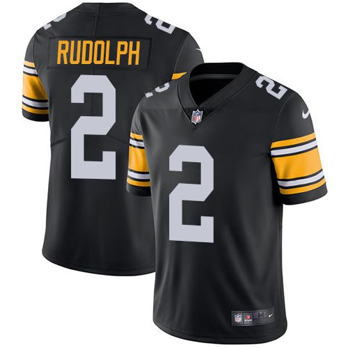 Men Pittsburgh Steelers #2 Mason Rudolph Nike Black Limited NFL Jersey->pittsburgh steelers->NFL Jersey